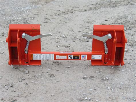 wheel loader to skid steer adapter|skid steer quick attach adapter.